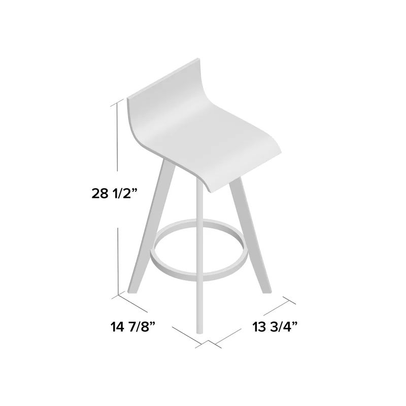 Dery Swivel Bar & Counter Stool | Wayfair North America