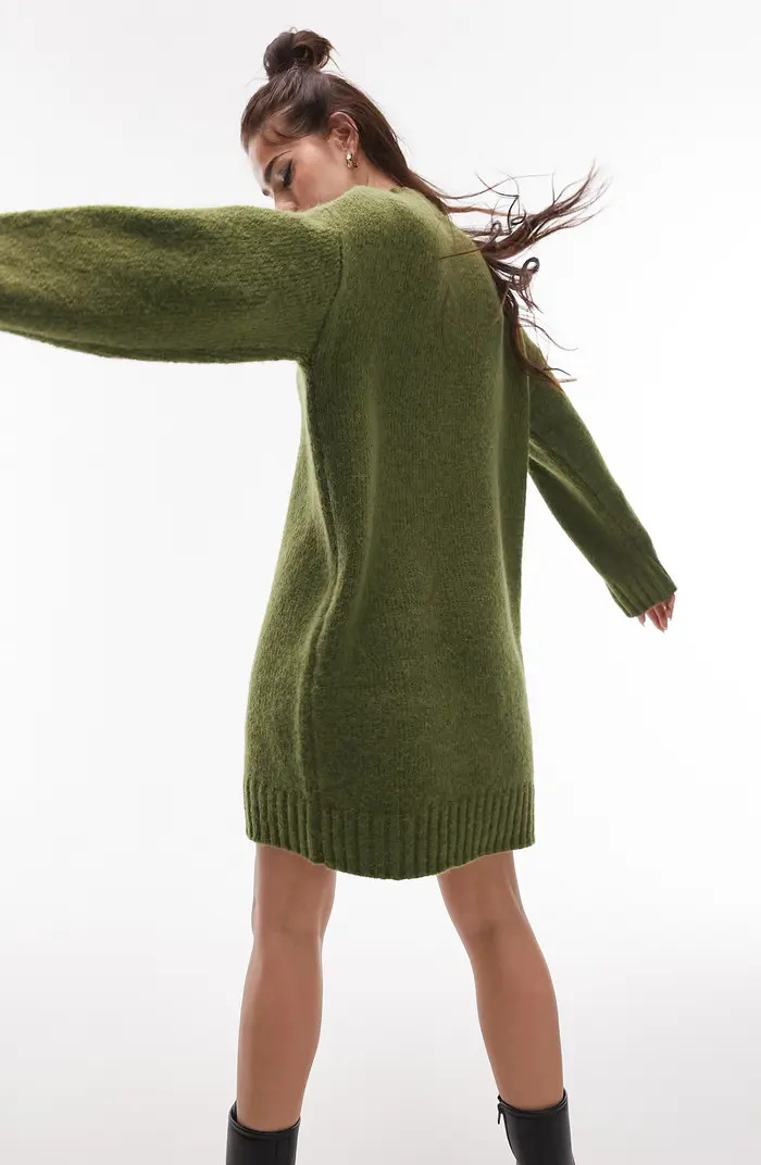 Topshop Oversize Sweater Dress | Nordstrom | Nordstrom