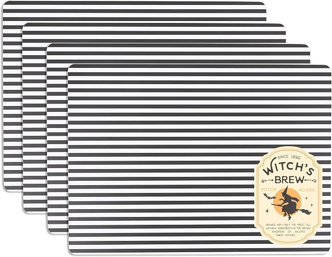 KAF Home Cork Placemats 16 x 12-Inch Set of 4 (Witch’s Brew) | Amazon (US)