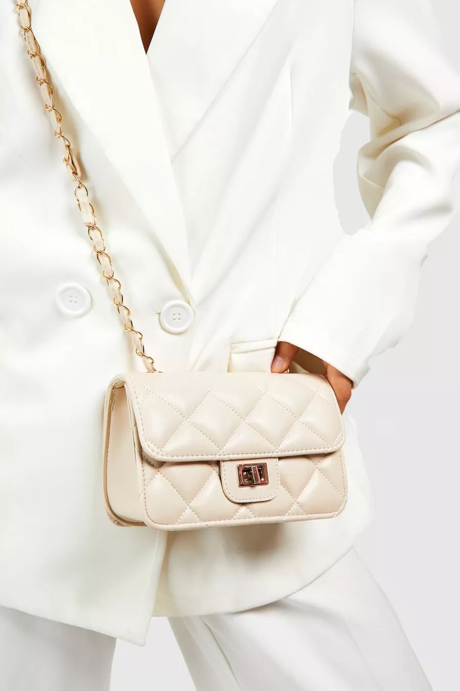 Quilted Cross Body Bag | Boohoo.com (US & CA)