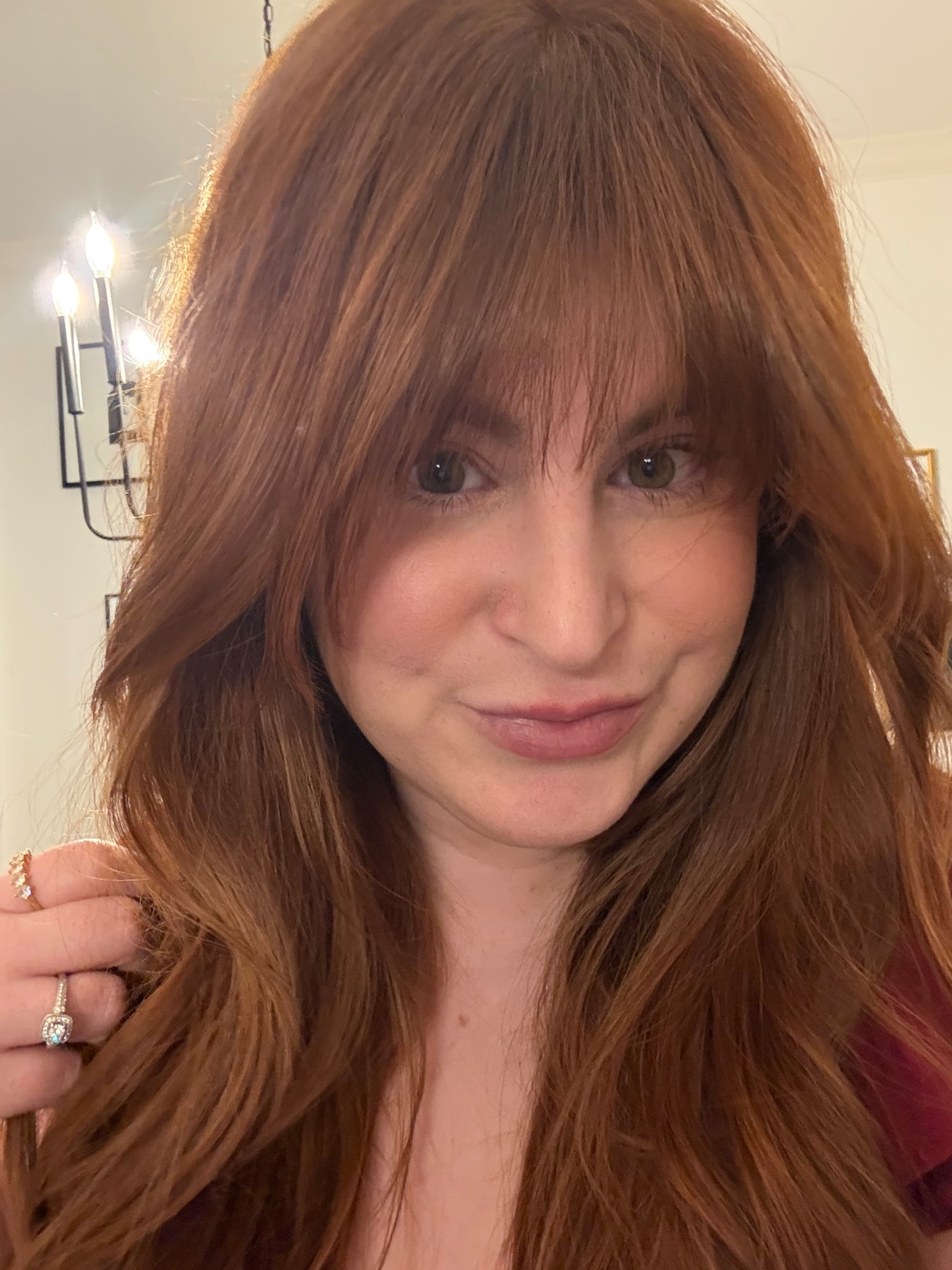 I love a dramatic hair change. This fringe is wayyyyyy easier to style than I expected. I will link everything  

#LTKBeauty #LTKStyleTip #LTKMidsize