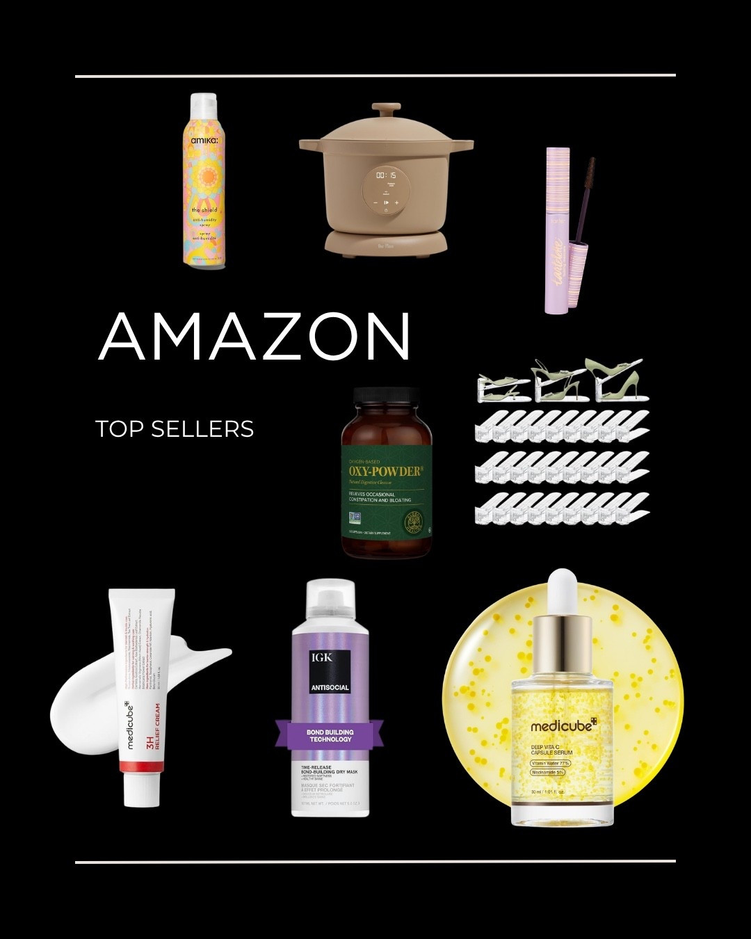 Last week’s Amazon best sellers

#LTKBeauty