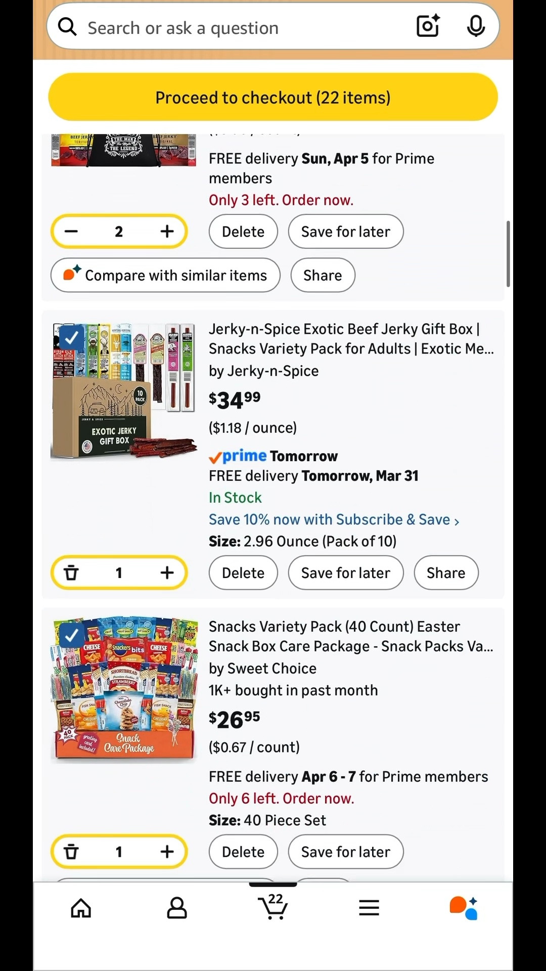 Still don’t know what you put in your man’s Easter basket?? Check out these gift sets in amazon choose one or multiple and let’s be honest the way to their heart is food but they also love golf, fishing etc😂 all of these should arrive before Easter and some are even on amazon’s Big Spring sale event! 

#LTKSeasonal #LTKMens #LTKSaleAlert