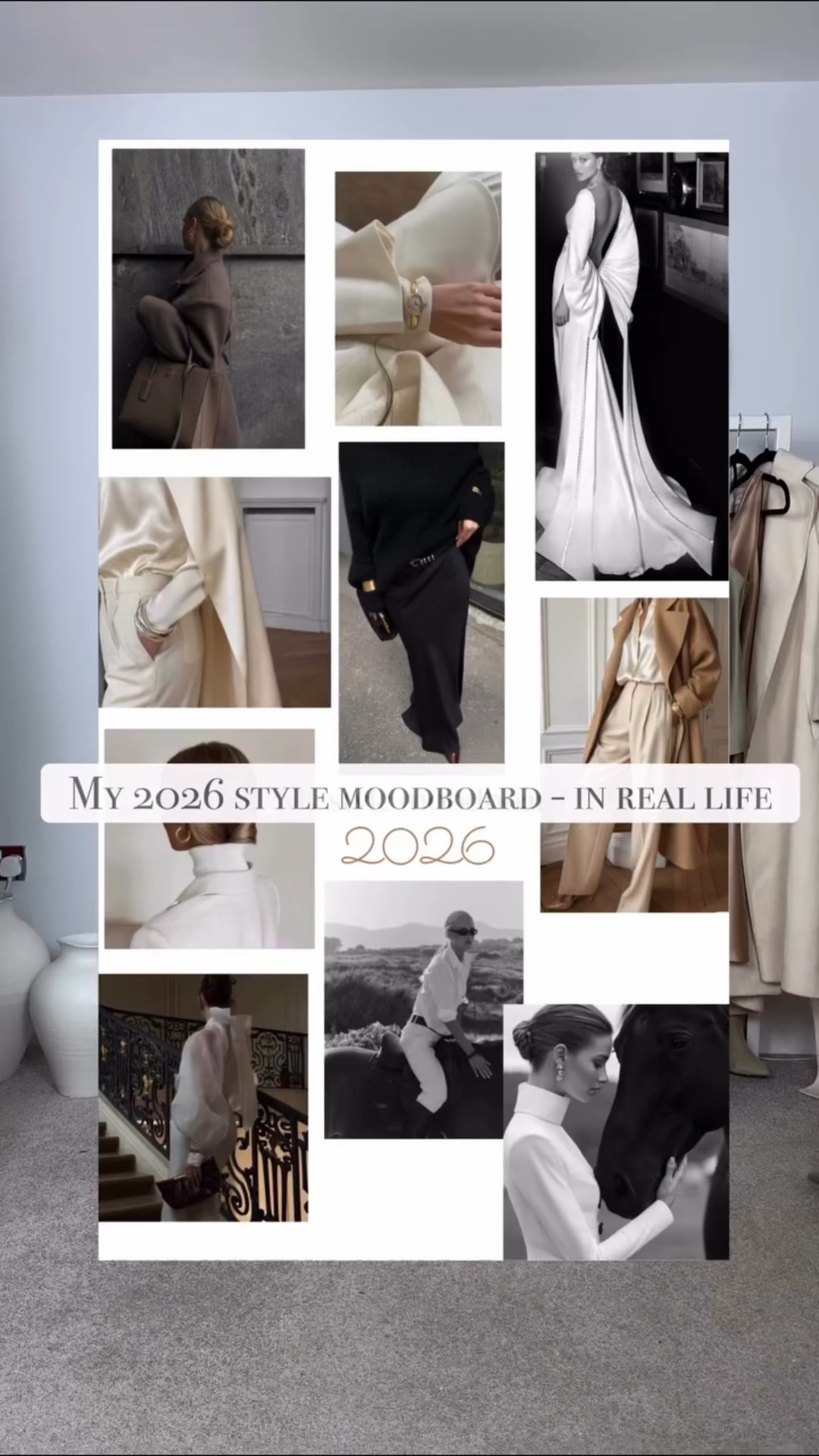 My style moodboard for 2026, in motion.

I genuinely believe that if we don’t set an intention, things rarely change on their own. Style included.

That’s why I make moodboards. I sit down and properly think about what I’m drawn to at the moment, what I actually want to wear more of, and how I want my style to feel and how it will reflect who I am.

Then I go into my wardrobe and see how much of that I can already recreate, and where I might need to be more intentional going forward.

Is there one look here you’re more drawn to than the others?

🤍You can find the items I’m wearing in my link in bio, or just comment “link” and I will DM the links to you 🤍

…and if you are ready to start your own wardrobe journey, I suggest you begin with the 7 day wardrobe reset. Just comment “reset” and I will send you a dm. (Use the code “FIRST40” for 40% off)

#tessmontgomery #elegantoutfit #quietluxurystyle #oldmoneystyle #wardrobeexpert