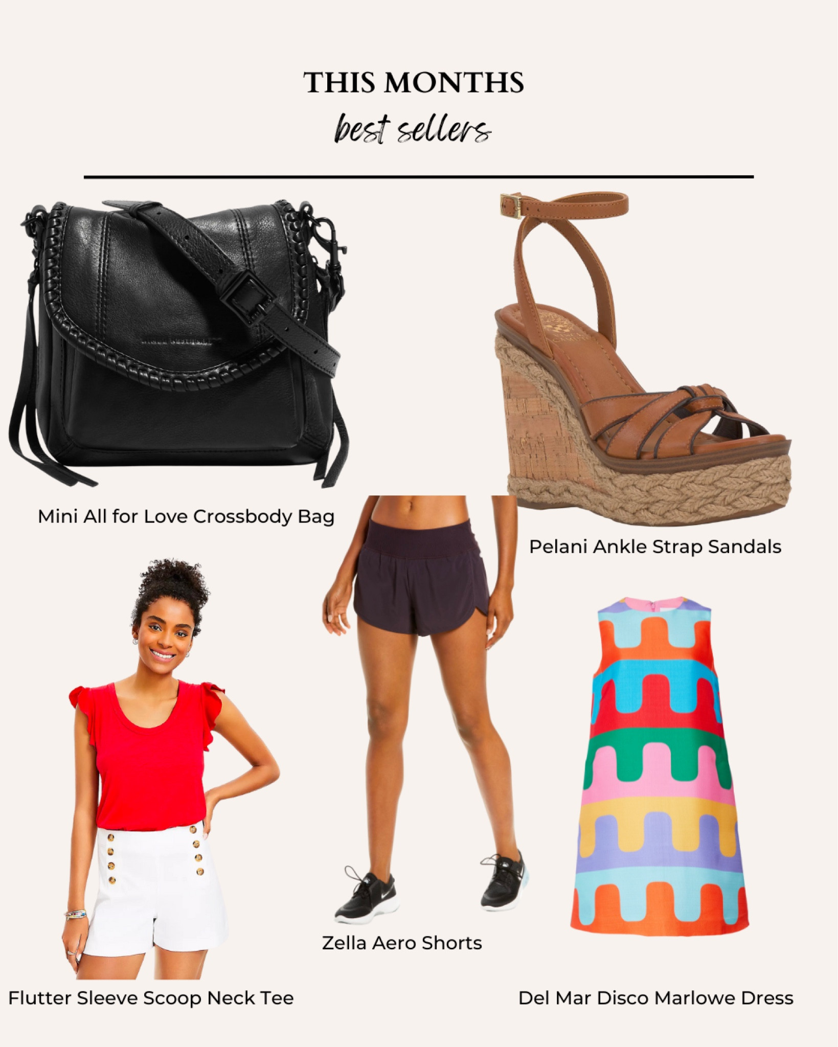 Mini All for Love Crossbody Bag Pelani Ankle Strap Sandals Zella Aero Shorts Flutter Sleeve Scoop Neck Tee Del Mar Disco Marlowe Dress

#LTKshoecrush #LTKFind #LTKitbag