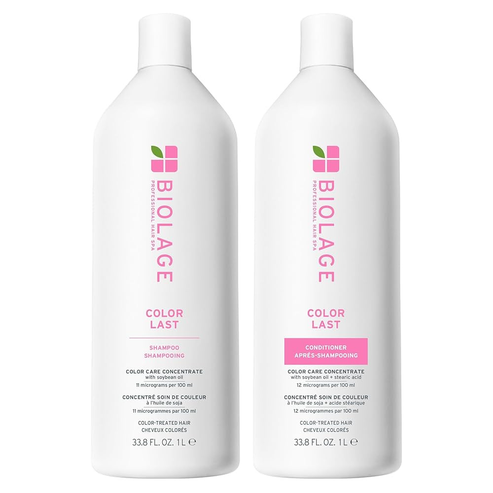 Biolage Color Last Shampoo & Conditioner Set - Helps Protect and Maintain Color-Treated Hair, Hyd... | Amazon (US)