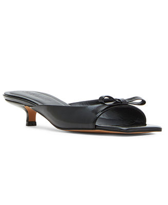 Women's Meme Bow Detailed Kitten-Heel Sandals | Macy's