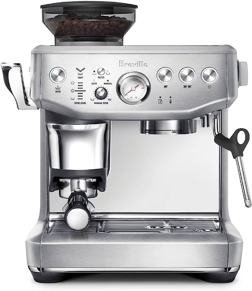 Breville Barista Express Impress Espresso Machine BES876BSS, Brushed Stainless Steel | Amazon (US)