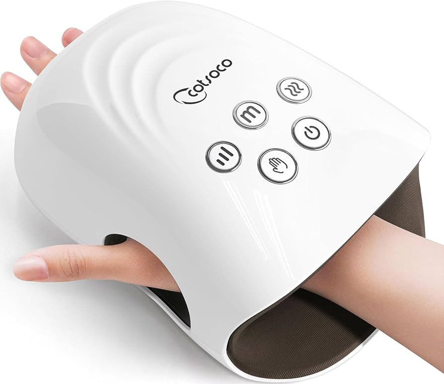 cotsoco Hand Massager with Heat and Compression for Arthritis and Carpal Tunnel, Birthday Gifts f... | Amazon (US)