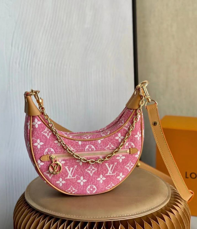 pink denim lv loop bag dhgate find  

 #LTKFestival #LTKSeasonal #LTKActive