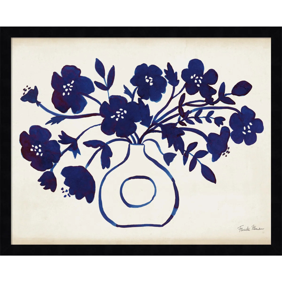 Modern Blue by Farida Zaman | Birch Lane