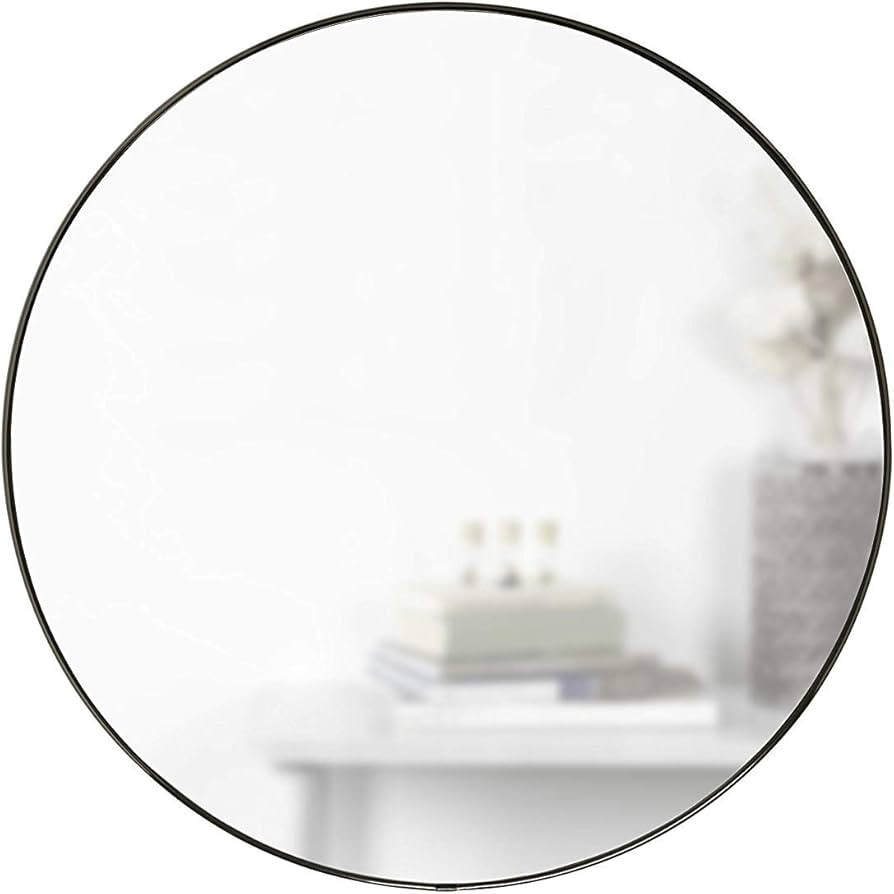 Umbra 1012715-378 , Titanium Hubba 34 Inch Round Entryways, Bathrooms, Living Rooms and More, Dou... | Amazon (US)