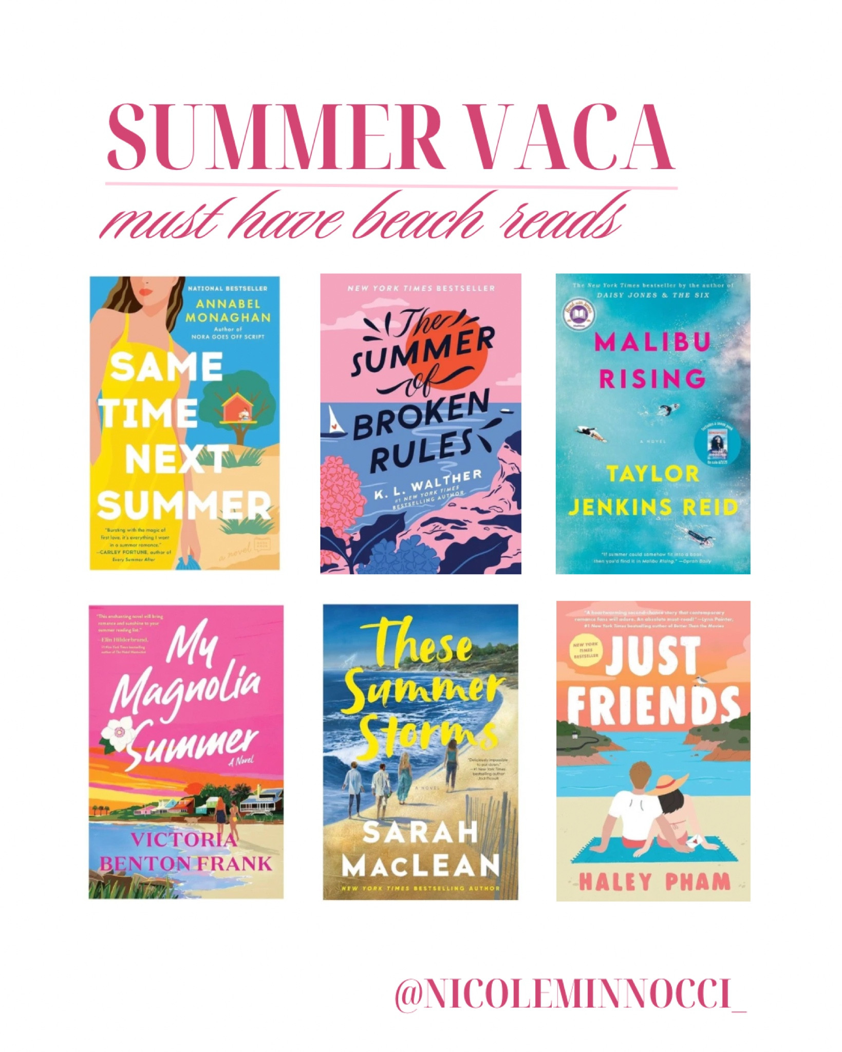 Romance and rom-com easy summer beach reads🌸

#LTKTravel #LTKSwim #LTKstorytime