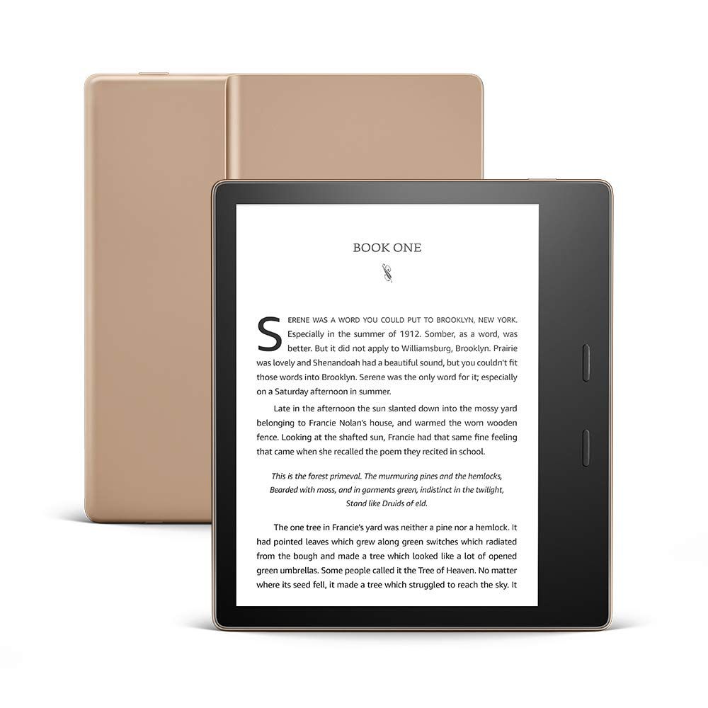 Certified Refurbished Kindle Oasis - Now with adjustable warm light - Ad-Supported | Amazon (US)