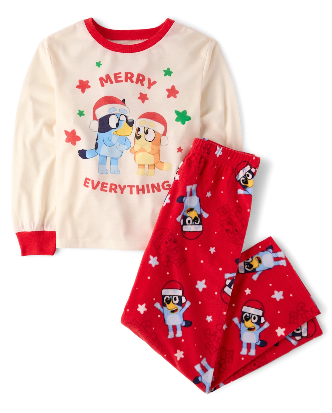 Kids Matching Family Bluey™ Merry Everything Pajamas - multi | The Children's Place