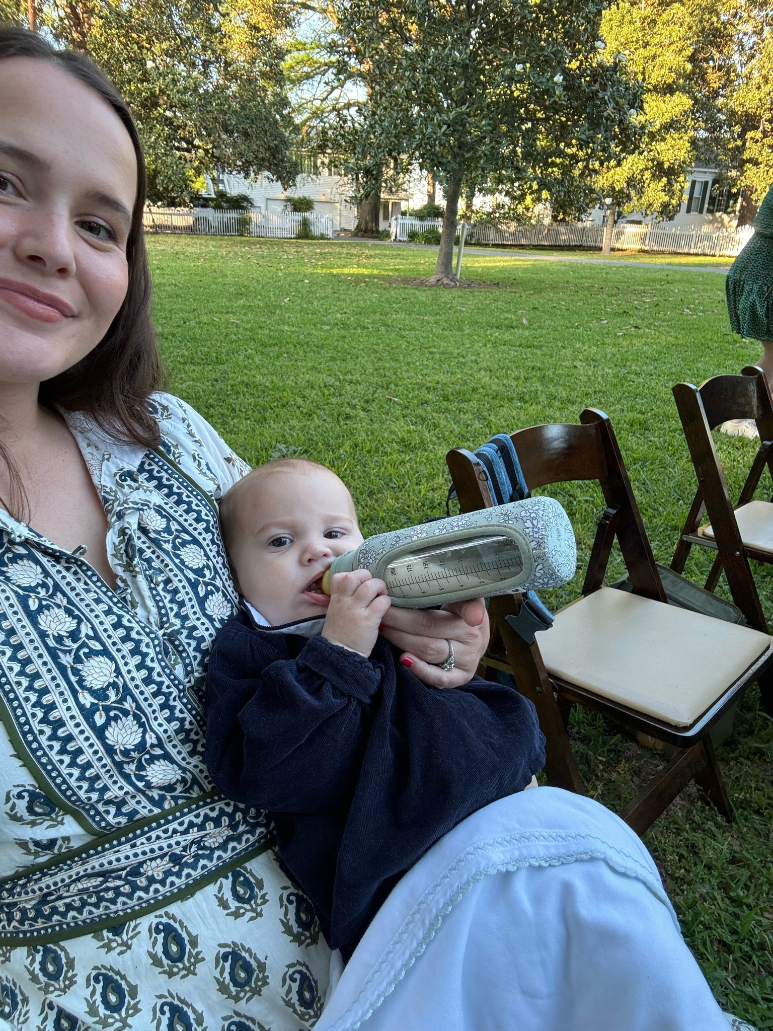 Love these bottles! Great transition bottle from exclusively nursing as the bottle nipple is so soft. This cover is from Bibs website!