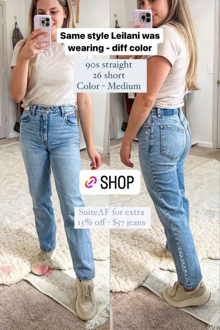 Abercrombie jeans ultra high rise 90s straight 

#LTKfindsunder100 #LTKstyletip #LTKsalealert