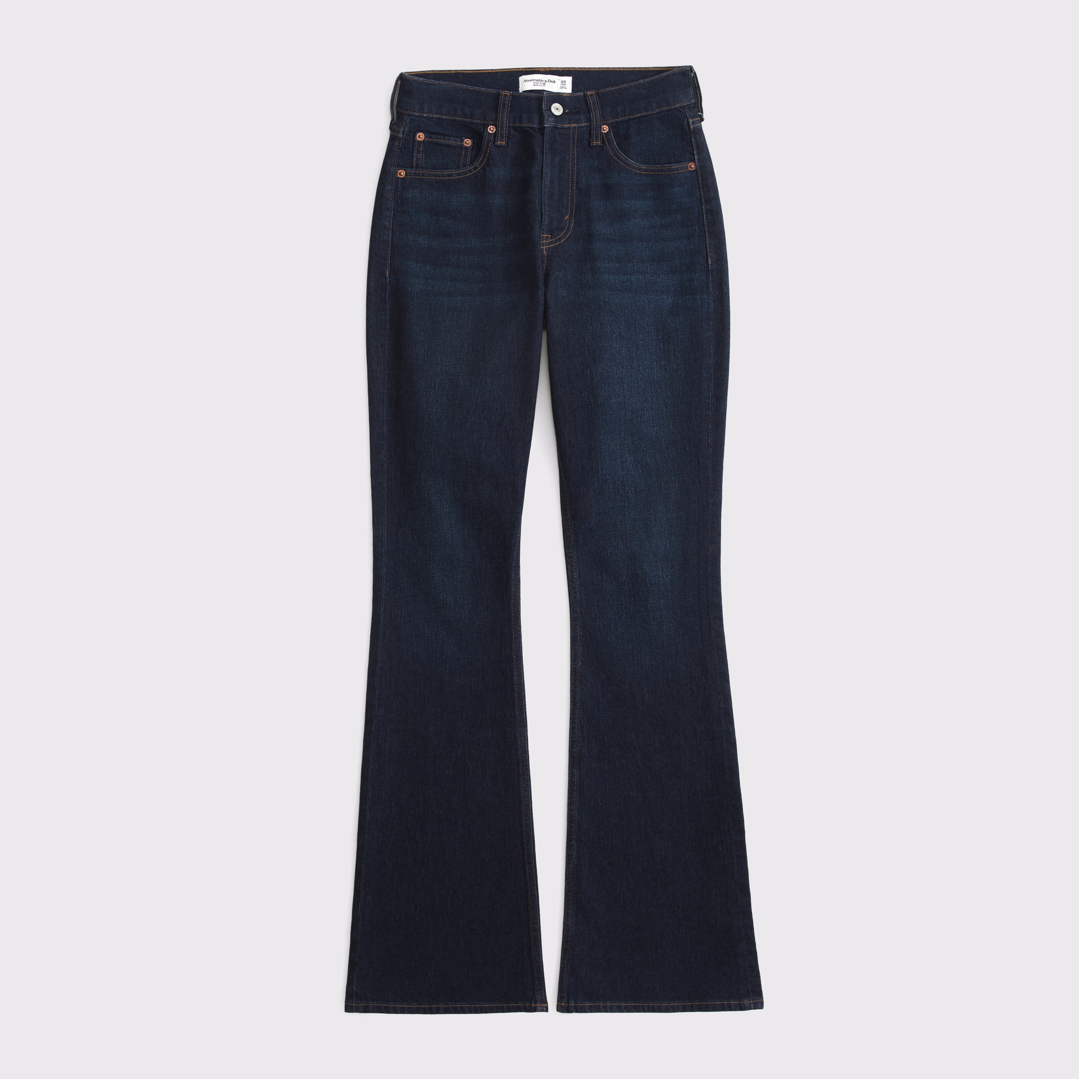 Curve Love High Rise Bootcut Jean | Abercrombie & Fitch (US)