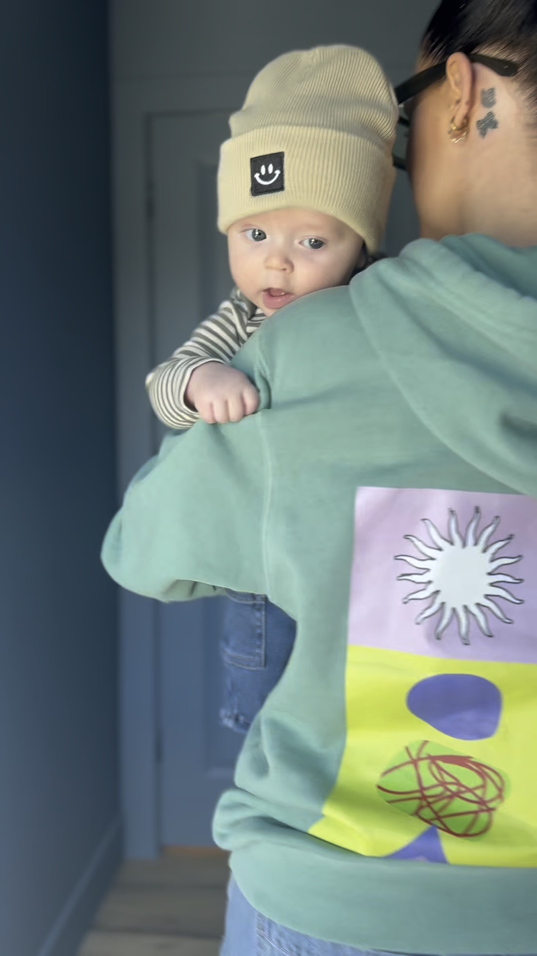 Just a mom trying to be as cool as her son! 

#babyboyOOTD #momOOTD 