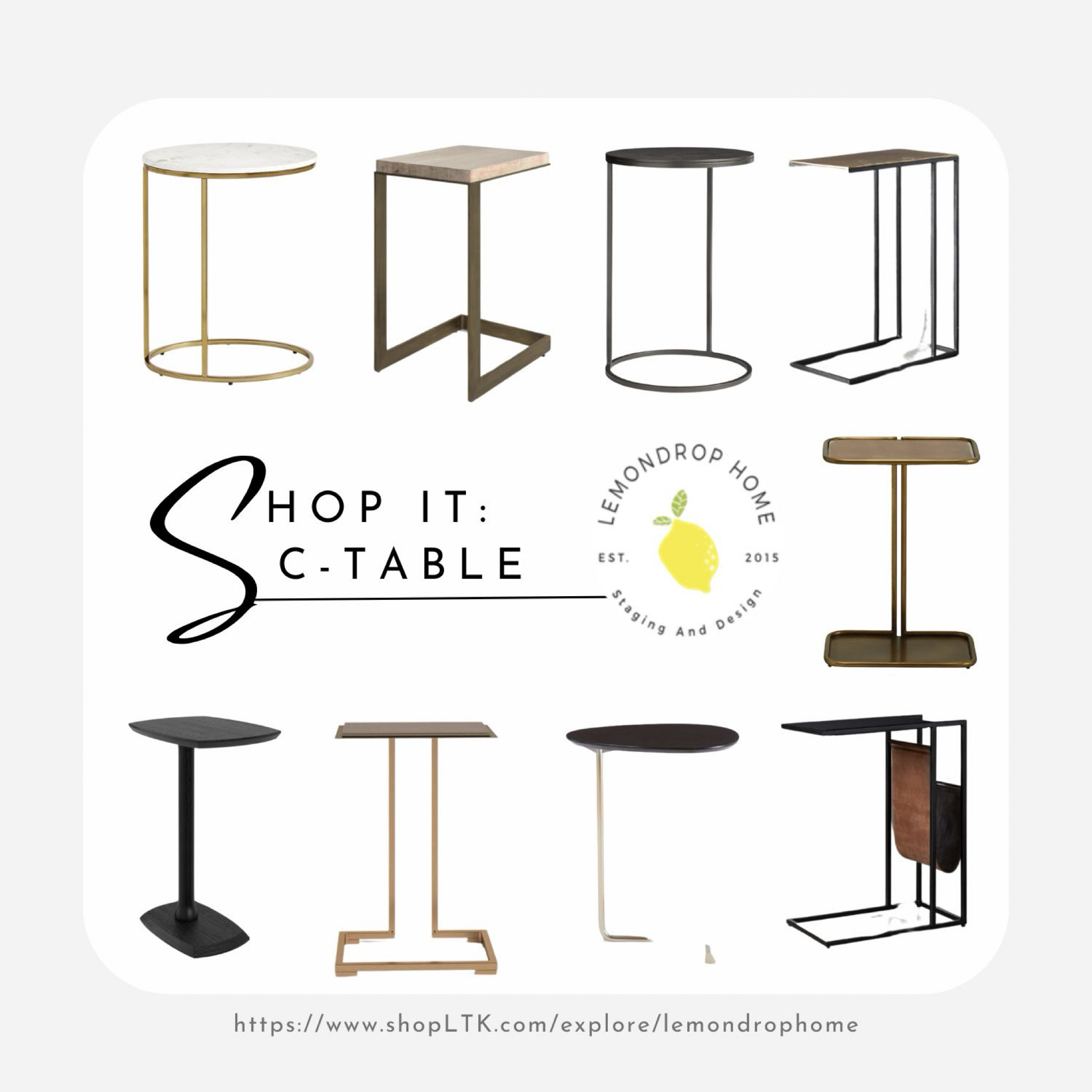 My favorite living room accent table is by far the C-table. They are great if you have a sectional or a sofa that seats 3 or more. C-tables are generally light in weight so that you can easily move  them to rest your drink or computer (if you are like me and work while you lounge). DM me if you need a patio version. I have a favorite from World Market that still looks brand new after over 5 years of use. 

#LTKHome #LTKxWayfair #LTKFamily