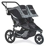 BOB Gear Revolution Flex 3.0 Duallie Double Jogging Stroller, Lunar Black - Ultra-Reflective Accents | Amazon (US)