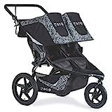 BOB Gear Revolution Flex 3.0 Duallie Double Jogging Stroller, Lunar Black - Ultra-Reflective Accents | Amazon (US)