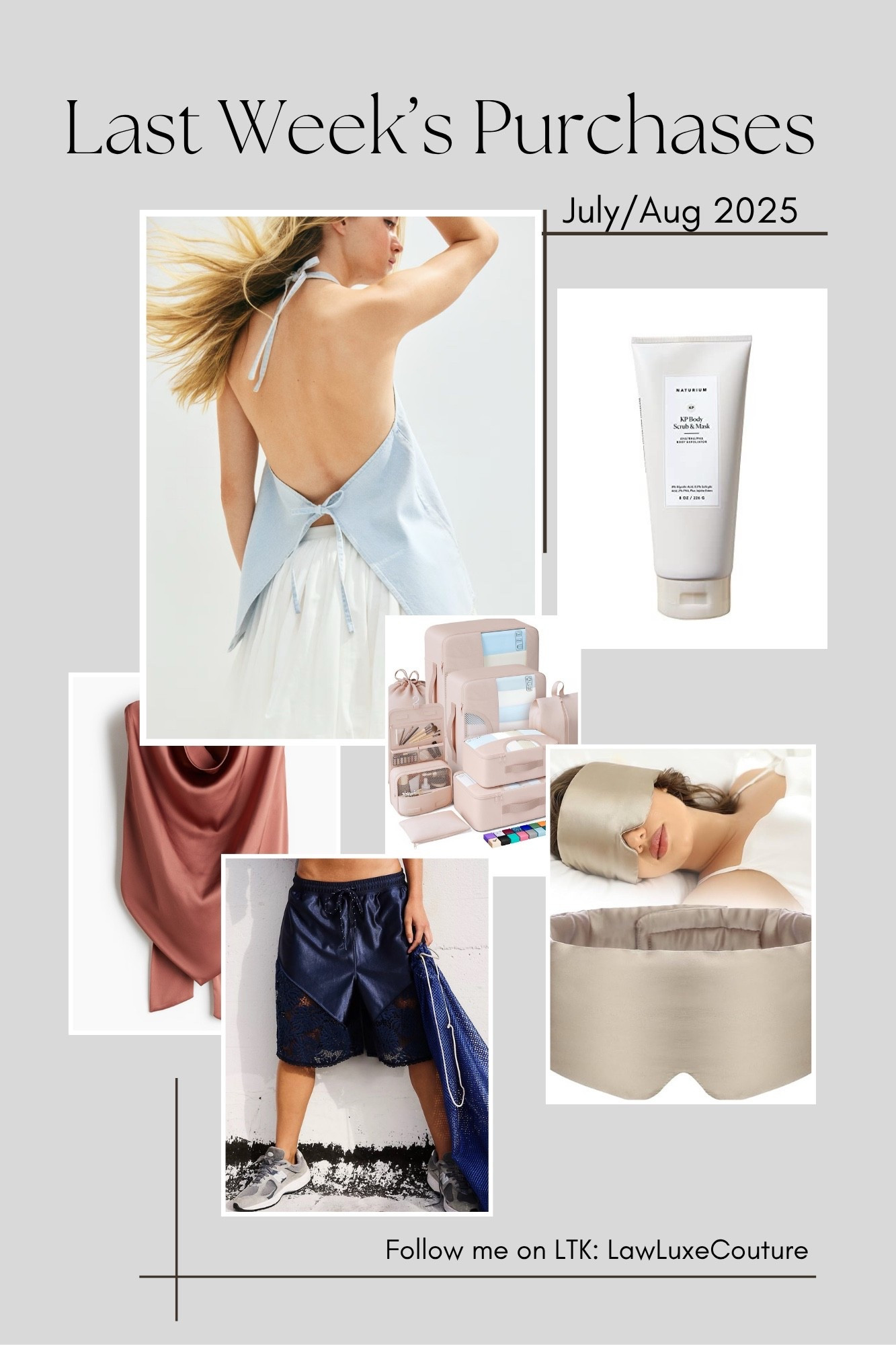 What I purchased to close out July and bring in August  

#LTKSaleAlert #LTKFindsUnder50 #LTKBeauty