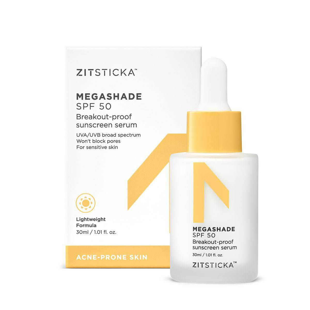 ZitSticka Megashade Breakout-Proof Face Serum - SPF 50 - 1oz | Target