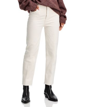 RE/DONE 70s Stove Pipe High Rise Straight Ankle Jeans in Vintage White  | Bloomingdale's Women | Bloomingdale's (US)