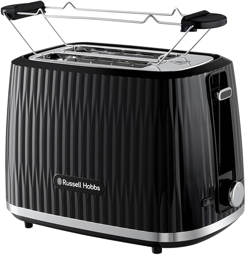 Russell Hobbs Toaster [für 2 Scheiben] Eden (6 Bräunungsstufen, Hebefunktion, Auftau-, Aufwärm... | Amazon (DE)