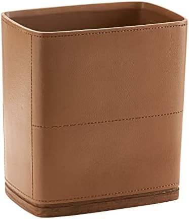 Polytree Bathroom Trash Can 1.8 Gallon(7 Liter) Small Kitchen Garbage Can,Decor Wastebasket for B... | Amazon (US)