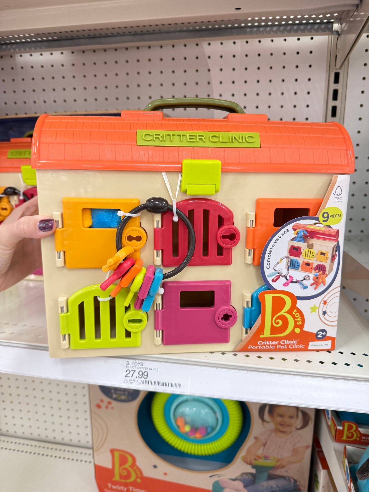 B. toys Toy Vet Kit for Kids Critter Clinic: Educational Playset with Tools for Creative Thinking

#LTKGiftGuide #LTKKids #LTKHoliday