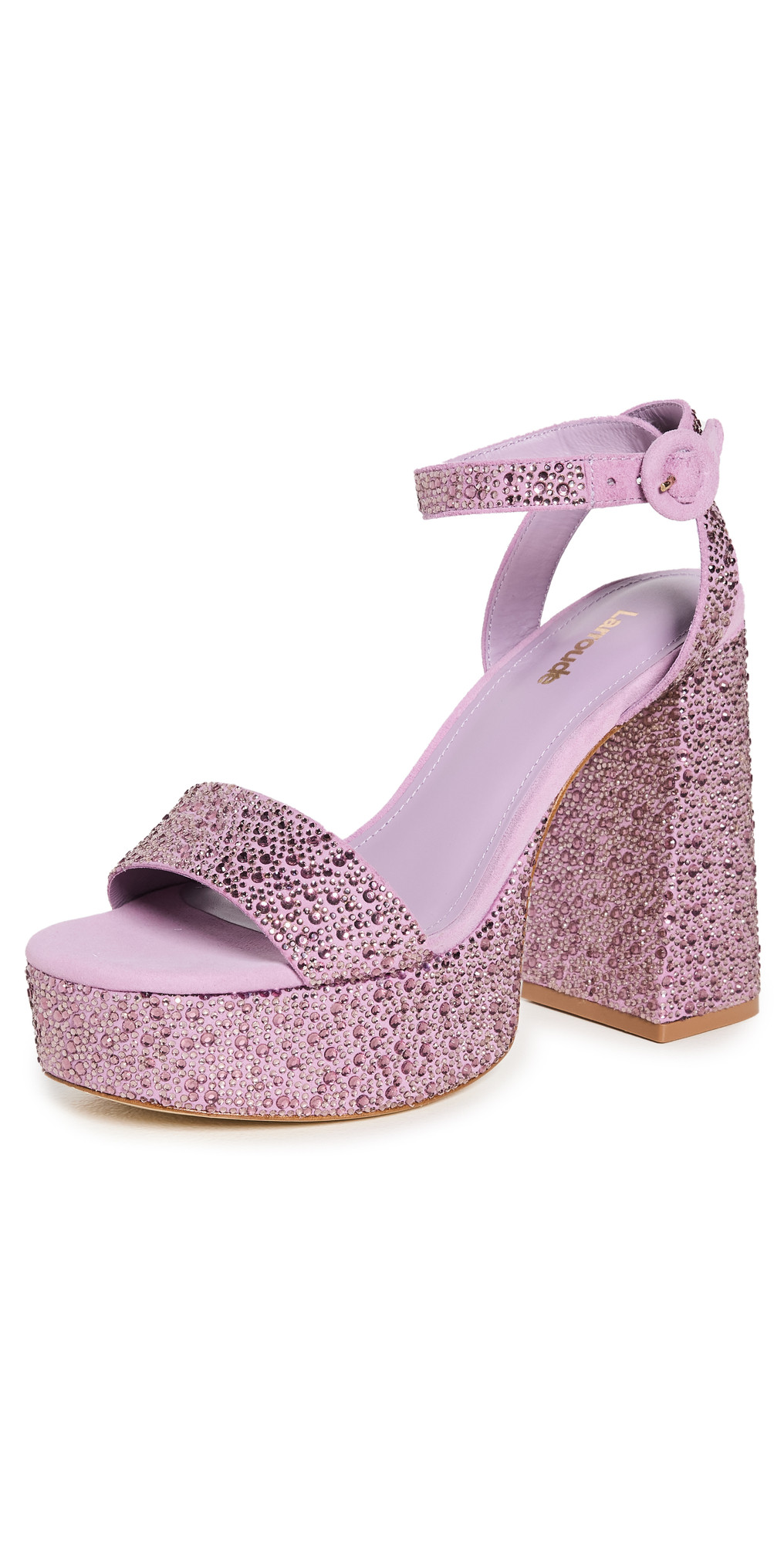 Larroude Dolly Crystal Platform | Shopbop