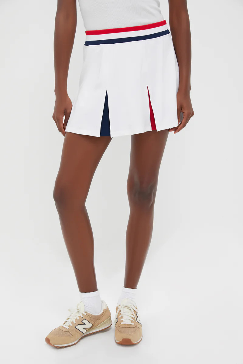 Americana 14 Inch Performance Stretch Woven Carly Tennis Skirt | Tuckernuck (US)
