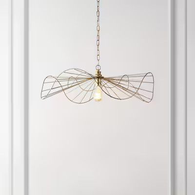 Safavieh 28-in W x 73-in H Metal Pendant Abstract Wall Accent | Lowe's