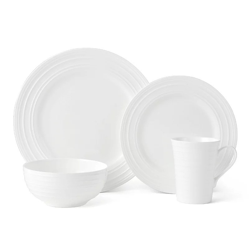 Mikasa Ciara 16-pc. Dinnerware Set, White | Kohl's