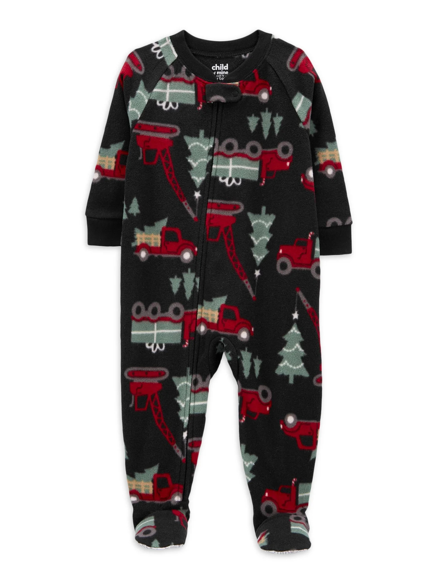 Carter's Child of Mine Baby and Toddler Holiday One-Piece Pajamas, Sizes 12M-5T - Walmart.com | Walmart (US)