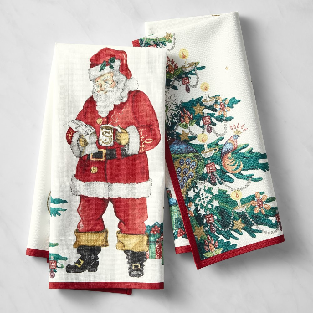 'Twas the Night Before Christmas Towels, Set of 2 | Williams-Sonoma