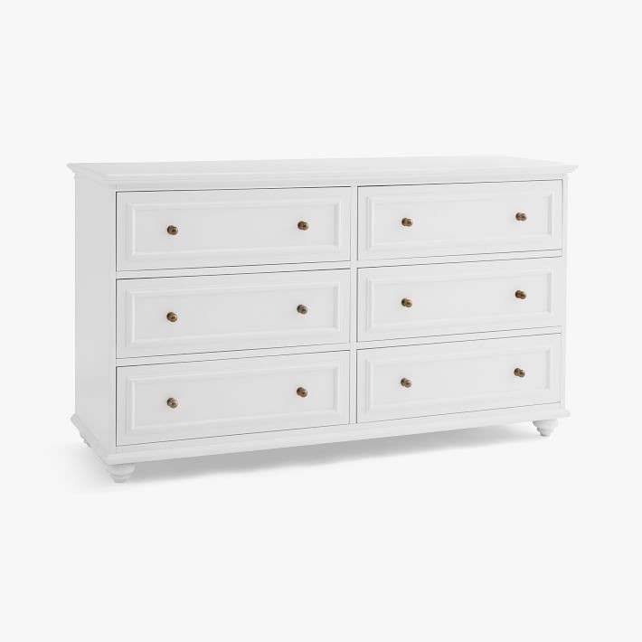 Chelsea 6-Drawer Wide Dresser | Pottery Barn Teen