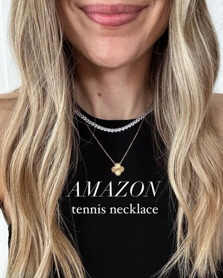 Amazon tennis necklace 16” #amazonfinds #amazonjewelry #amazon #fashionjackson 

#LTKstyletip #LTKunder50