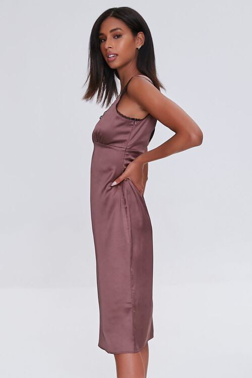 Satin Lace-Trim Dress | Forever 21 (US)