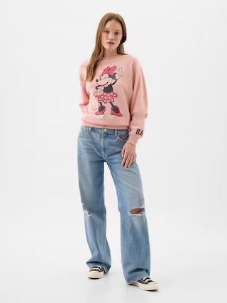 Disney Minnie Mouse Relaxed Graphic Sweatshirt | Gap Factory