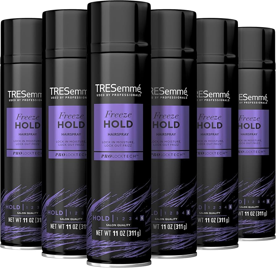 TRESemm? TRES Two Aerosol Hairspray For All Hair Types Freeze Hold Hair Styling Anti Frizz Hairsp... | Amazon (US)