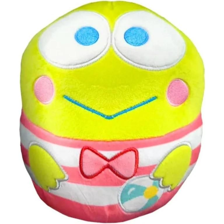 Squishmallows 6.5" Hello Kitty Keroppi with Beach Ball | Walmart (US)