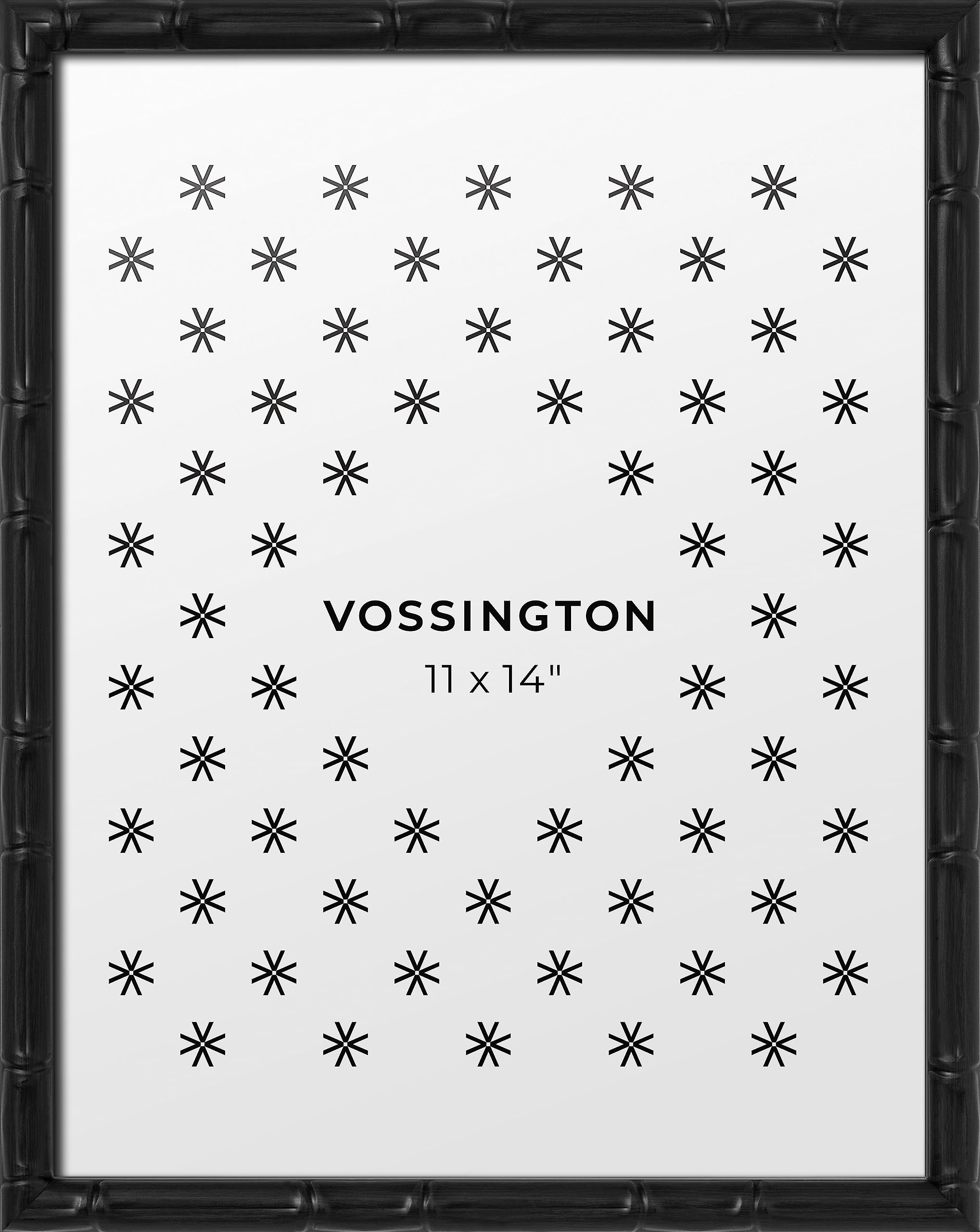 11x14 Bamboo Picture Frame - Black Frame Color - Slim & Modern Frame Design - Fits 1 Photo, Art P... | Amazon (US)