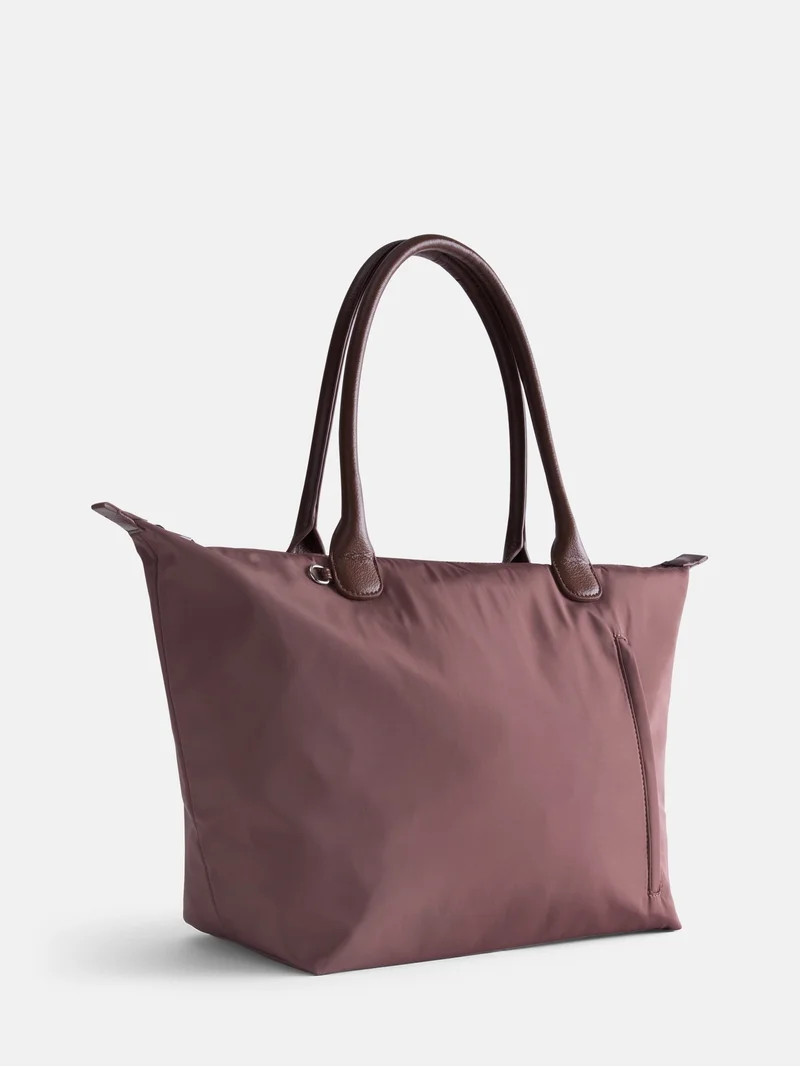 No Boundaries Women's Tote Bag, Chocolate | Walmart (US)