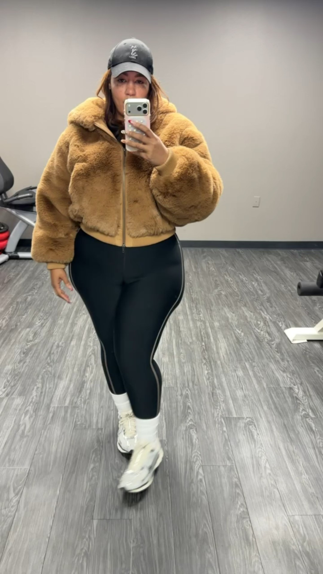 Staying warm in my cozy SKIMS jacket paired with a YPB sculpt workout set! 

#LTKdayinmylife #LTKActive #LTKfitnessgoals