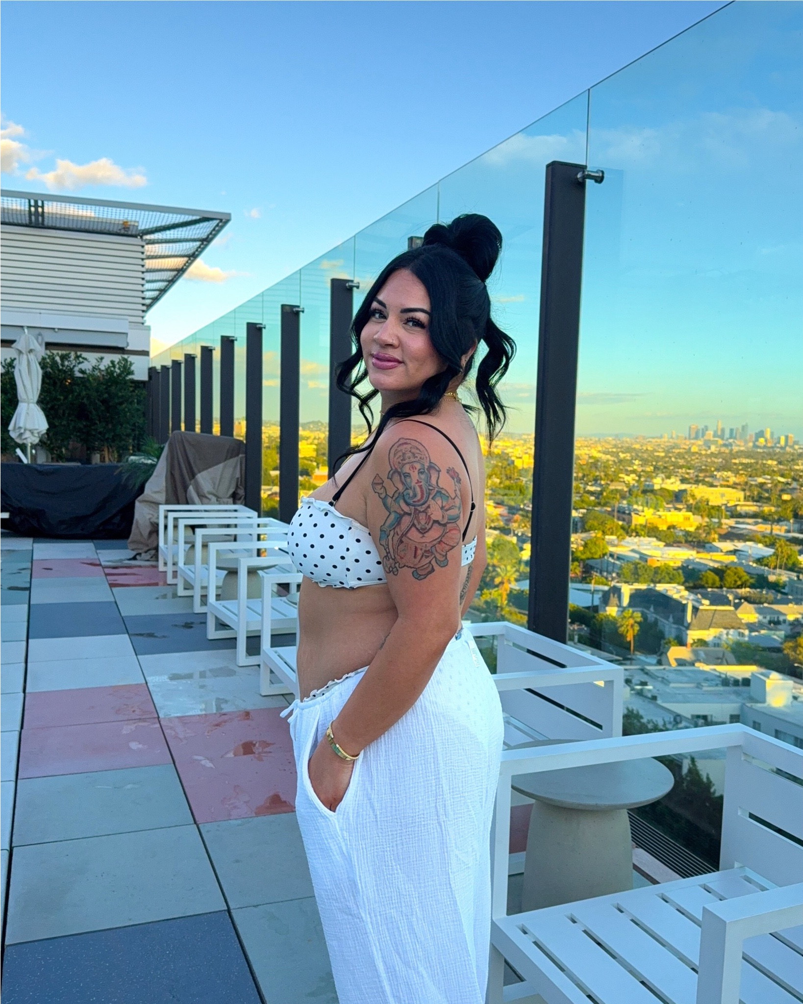 in an xl in both! but i’d size down to a large for the pants 

Target, target finds, target clothing, women’s target clothing, bikini top, polkadot, Tori block

#LTKMidsize #LTKgrwm #LTKootd