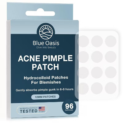 Acne Pimple Patches for Face, Hydrocolloid Patch Acne Spot Treatment, Zit Absorbing Pimple Patch Stickers - Fast Healing Blemish Patches - 96 Count | Target