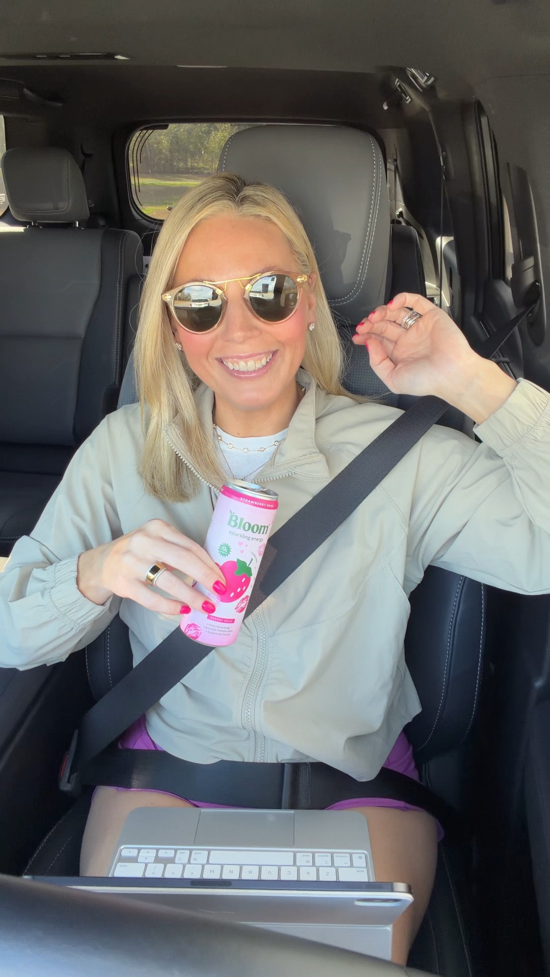 Carpool outfit links! My shorts are old lulu but linking similar!! Size small in the jacket! 

#LTKmomlife #LTKdayinmylife #LTKPetite